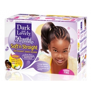 Kit Défrisant Cheveux Dark And Lovely Normal - Soin Capillaire - Neuf Sous Emballage